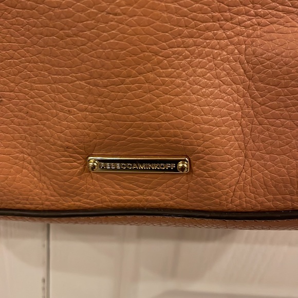 Rebecca Minkoff Leather Shoulder Bag - Beige 🧡 - Picture 7 of 7